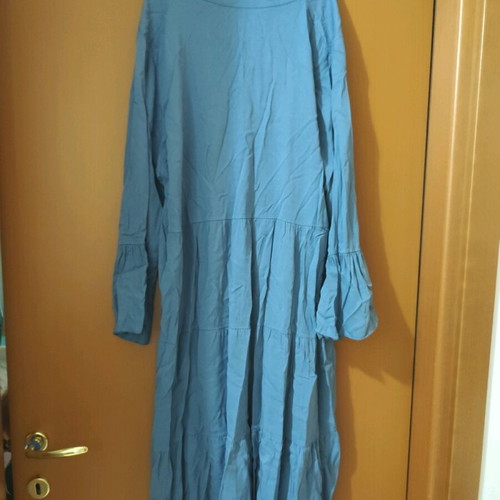 Asymmetric dress blue gray like new