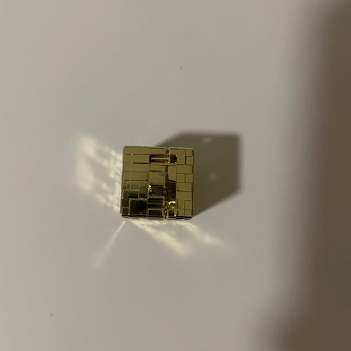 Golden Cube Minecraft Kinder Joy new, ultra rare