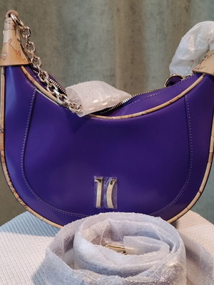 Alviero Martini 1a Classe Indigo Shoulder Bag new