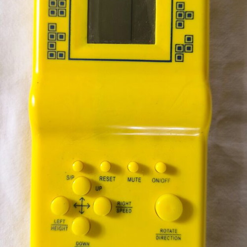 Caotonic Super Sip handheld electronic game used, retro Tetris
