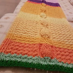 Handmade knitted scarf made to order