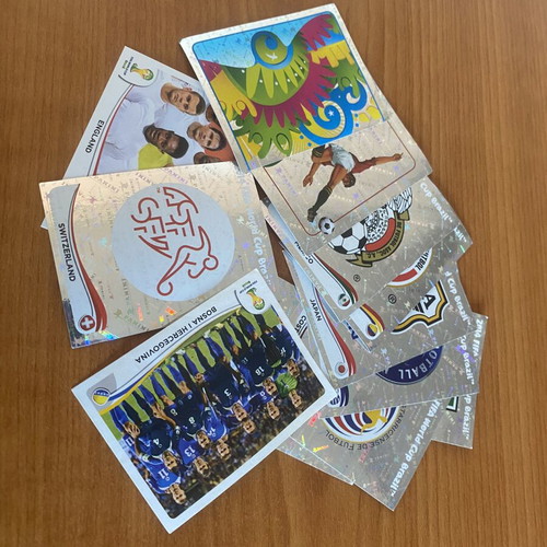 Panini Brazil 2014 stickers like new, 418 pieces