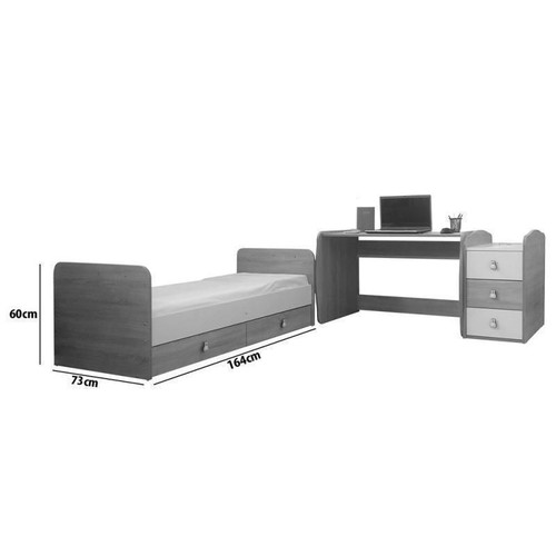 Danai Plus multifunctional cot used with drawer and rocking function