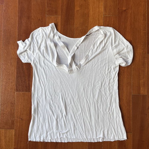 Zara top like new, white, size L