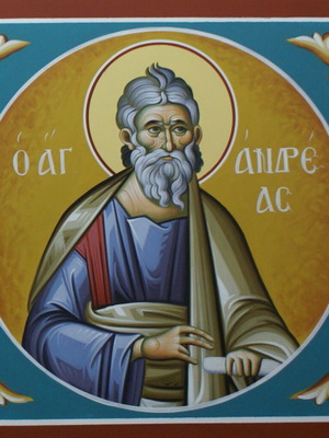 Αγιογραφία Αγίου Ανδρέα κατόπιν παραγγελίας