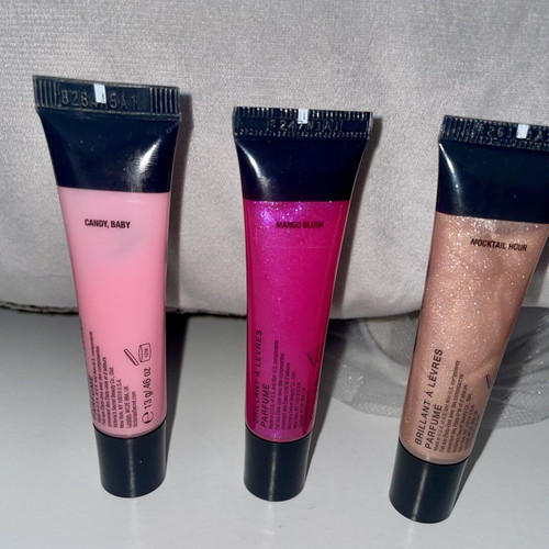 Lip products used, Victoria's Secret and Max Factor set of 5