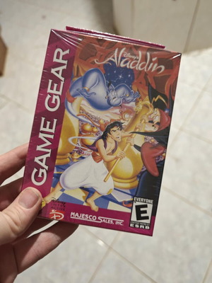 Aladdin for Sega Game Gear new, sealed