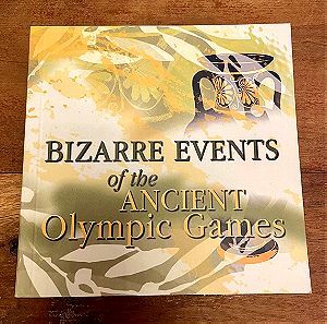 BIZARRE EVENTS OF THE ANCIENT OLYMPIC GAMES, a unique aaccount of bizarre events during the games