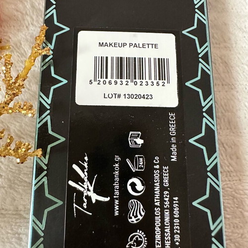 Dido K Tarabanko Make Up palette new with highlighter, contour & rouge