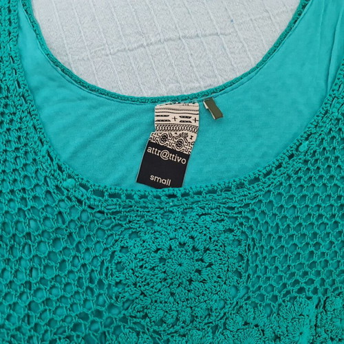 Attrattivo summer dress like new, turquoise, size S