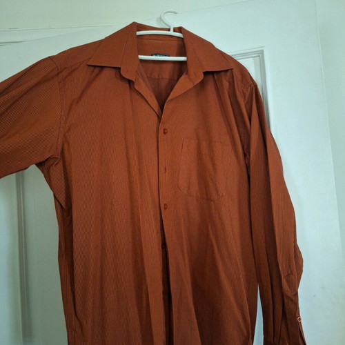 Men's shirt brick red like new, size XL