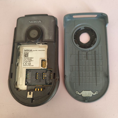 Nokia 6630 used mobile phone without charger and battery with memory card