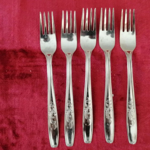 Forks inox set of 5 Amalia Afentaki Chalkis new