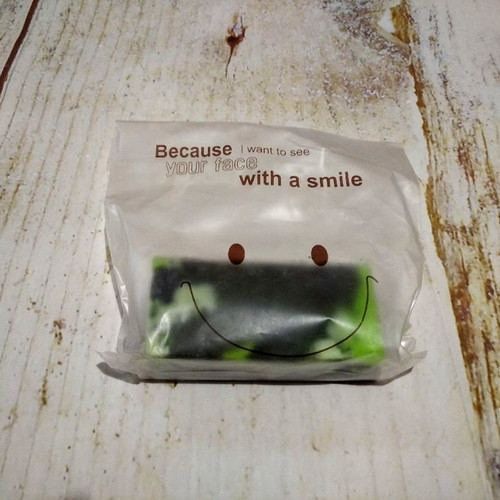 Smile Face cellophane bags 25 pcs new