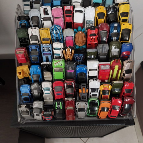 Toy car collection used, pack of 70, mixed condition