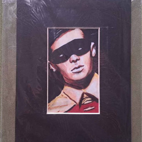 Vintage art prints Batman and Robin new, high quality