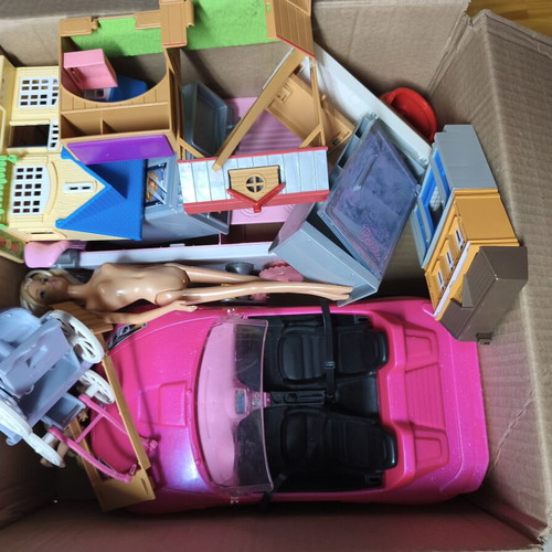 Barbie vehicles and accessories used, various items in very good condition