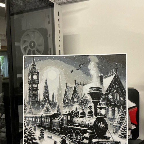 Christmas Concept Decorative Plaque new, PLA material