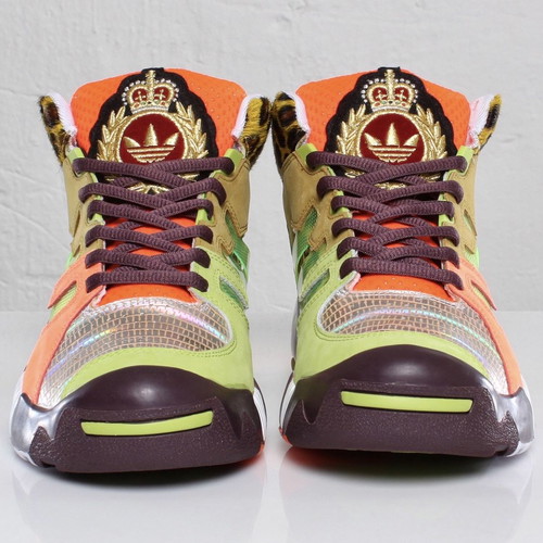 adidas gazelle silver green womens 2015 Adidas x Jeremy Scott Wings Metal (S77798)  Beach Sneakers