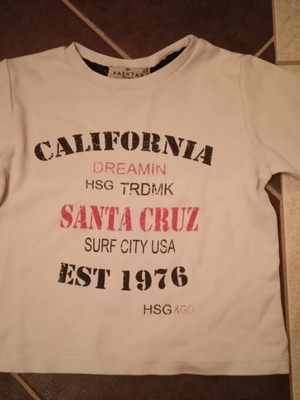 Sweatshirt for boy 4 years like new, white