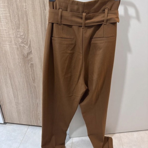 Bershka Brown Office Trousers like new, size S 36 8