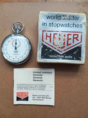 Heuer Stopwatch Trackmate used