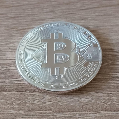 Bitcoin token commemorative medal like new, set of 3 pieces