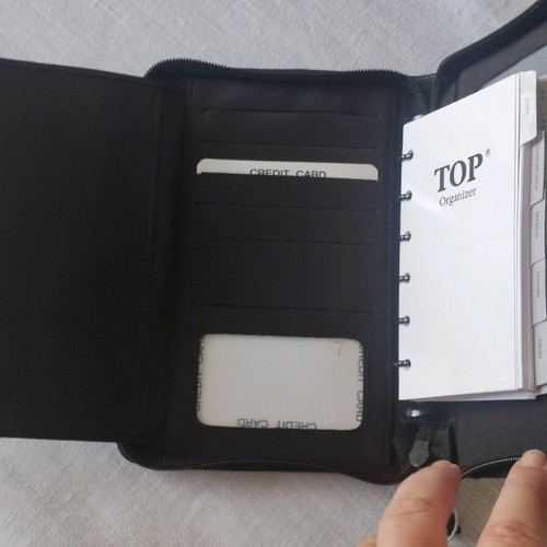 Bartuggi organiser new with zipper and card pockets