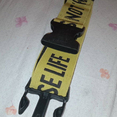 Strap with logo for suitcases new