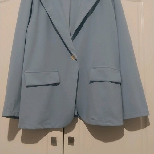 Blue suit new, one size fits XL