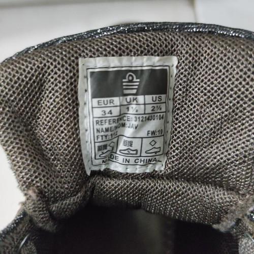 Admiral Kids Shoes No 34 used, gray and silver