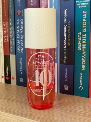Sol de Janeiro 40 body mist used with plum, orchid and vanilla scent
