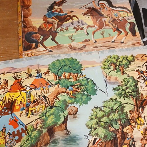Tom Mix EPA Board Game used, box and board only