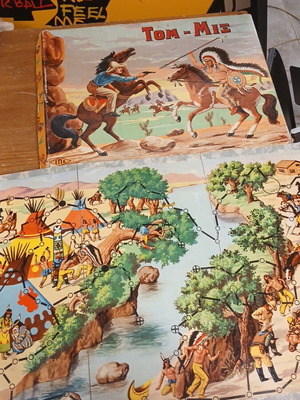 Tom Mix EPA Board Game used, box and board only