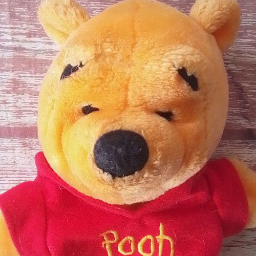 Winnie the Pooh plush puppet glove like new