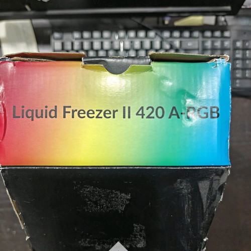 Arctic Liquid Freezer II 420 A-RGB Black new liquid cooler