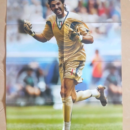 Buffon Valencia collectible poster like new, size 40 x 55cm