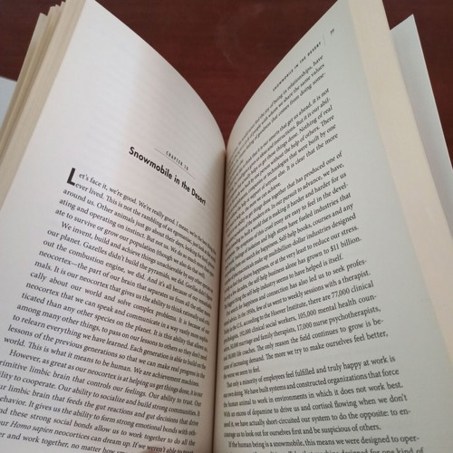 Leaders Eat Last by Simon Sinek like new, English edition