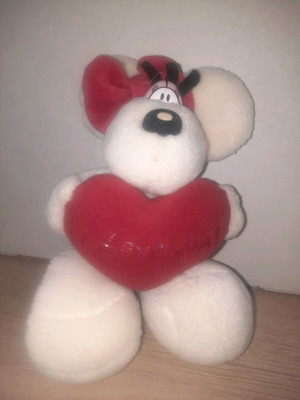 Плюшена кукла Diddlina като ново, 90-те