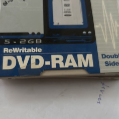 Rewritable DVD-RAM disc, double-sided