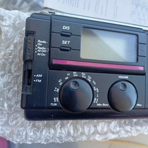Citibank Visa Vintage AM/FM Clock Radio new with box