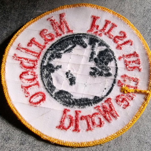 Marlboro rare embroidered patch like new, 1970, 10 cm size