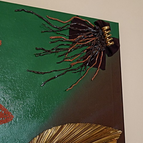 Decorative Canvas Wall Art handmade, 50x70 cm