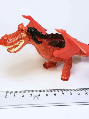 Plastic figure Monstrous Nightmare from How to Train Your Dragon used