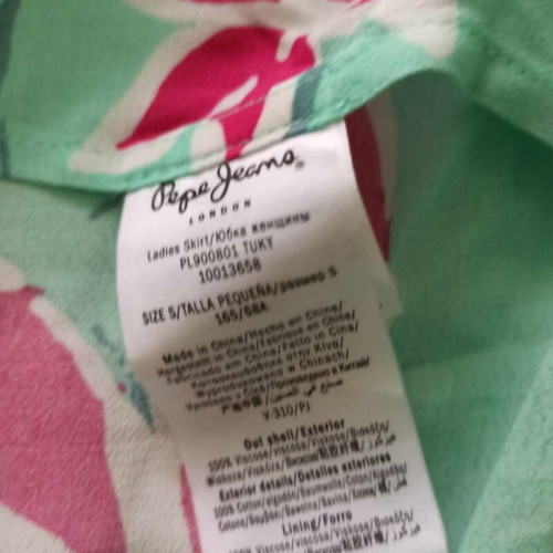 Pepe Jeans pareo skirt new, size S/M, colorful cotton