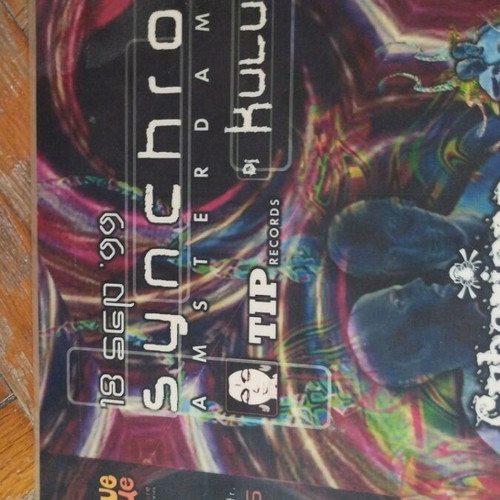 Cyberians Flyer poster used, laminated 35x22 cm