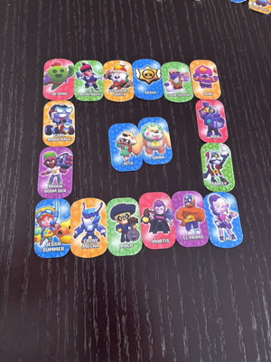 Brawl Stars collectible tags 2020, set of 18