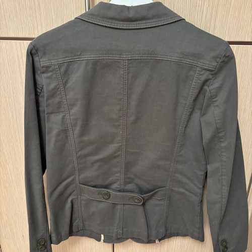 Sarah Lawrence jacket size L khaki color like new