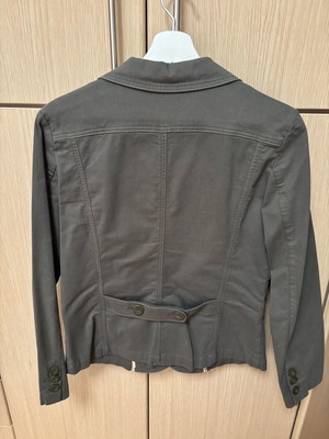 Sarah Lawrence jacket size L khaki color like new