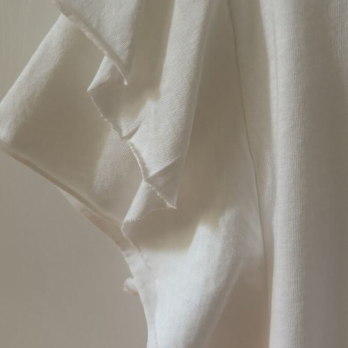 T-shirt Miss Simbolo white size M like new with sleeve design